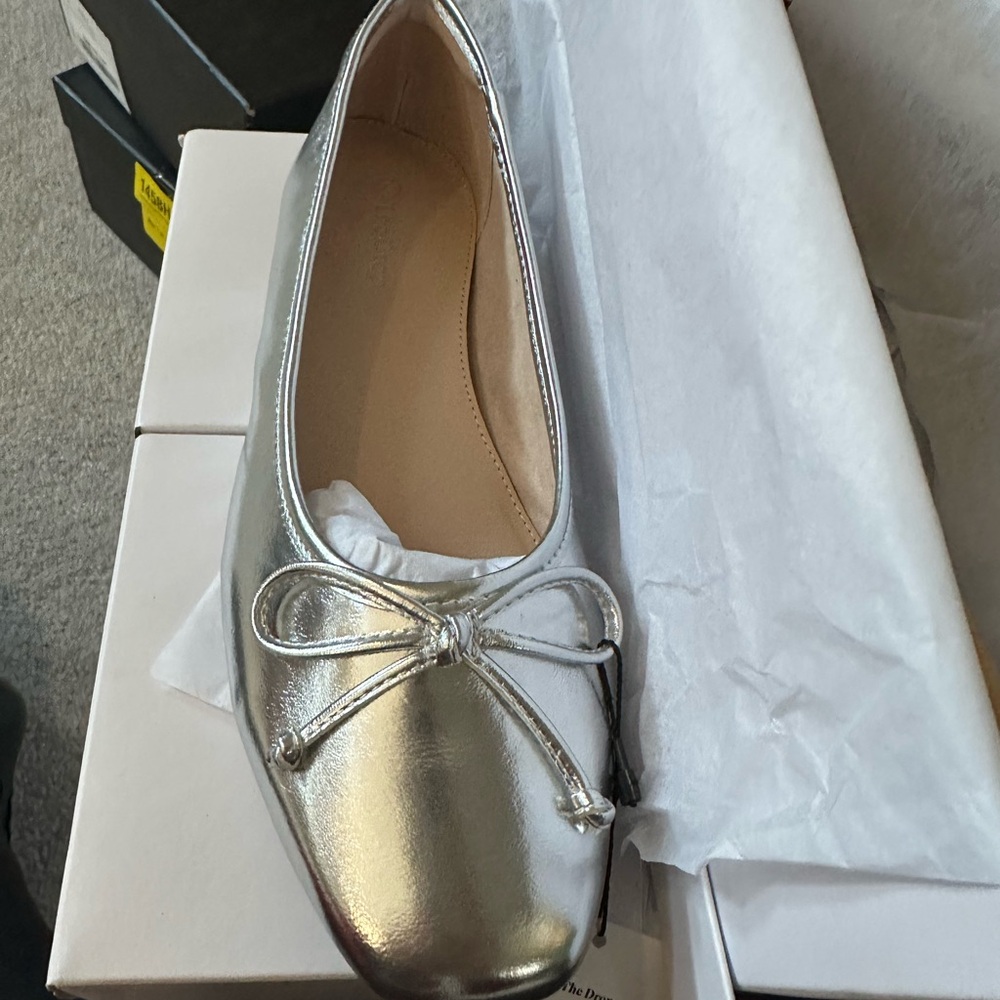 Chic Silver Women's Loafers